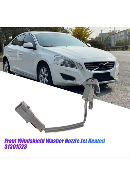 Sağ Ön Ön Cam Ön Cam Yıkama Nozul Jeti Isıtmalı 31301524 Volvo XC60 S60 V60 XC70 V70 S80 2008-2016 (Yurt Dışından) fırsatları