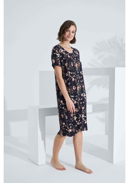 Bambu Kısa Kol Yazlık Kadın Elbise 72240 fiyatları