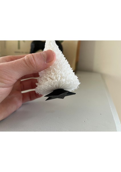 Yılbaşı Ağacı Beyaz Modern Biblo - 10 cm fiyatları