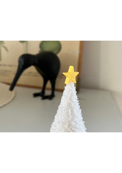 Yılbaşı Ağacı Beyaz Modern Biblo - 10 cm fırsatları