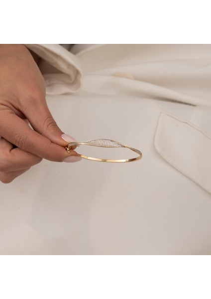 Taşlı 14 Ayar Altın Kelepçe fiyatları