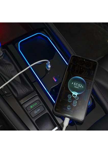 Araba Su Kupası Tutucu Ortam Işık Merkezi Kontrol Şarjı Genişleme Dock Honda Accord 11TH 2023 2024 (Yurt Dışından) fırsatları