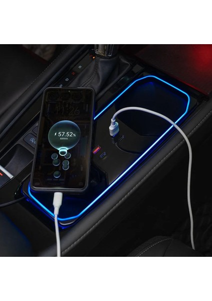 Araba Su Kupası Tutucu Ortam Işık Merkezi Kontrol Şarjı Genişleme Dock Honda Accord 11TH 2023 2024 (Yurt Dışından) indirimleri