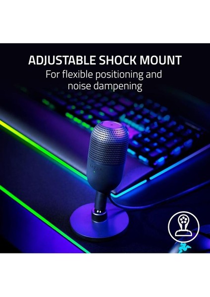 Seiren V3 Mini Ultra Kompakt Siyah USB Mikrofon Outlet indirimleri