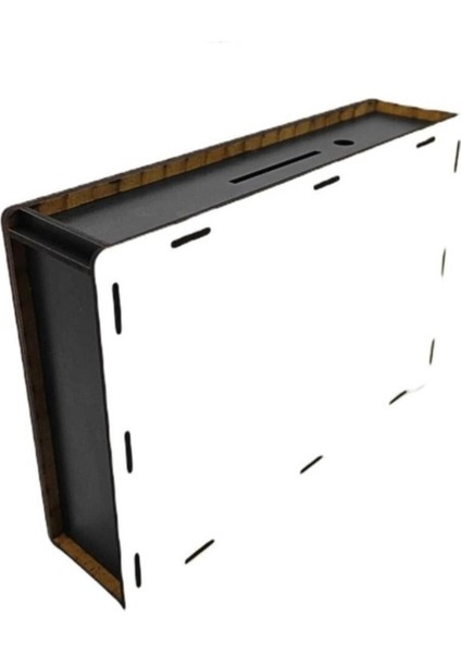 Ahşap Para Biriktirme Kutusu, Siyah-Beyaz, 10.000 Tl Hedefli Kumbara modelleri