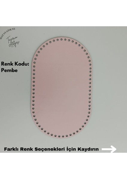 6 Adet Renkli Ahşap Delikli Örgü Taban 30X18 cm Sunum ve Supla Seti indirimleri