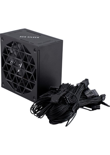 ACK 850W 80+ Silver ATX3.1/PCle 5.1 Aktif PFC 7 Yıl Garantili Siyah Güç Kaynağı fırsatları