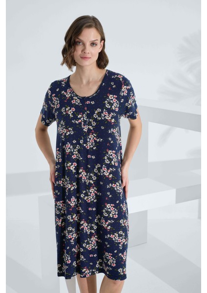 Bambu Kısa Kol Yazlık Kadın Elbise 72239 modelleri