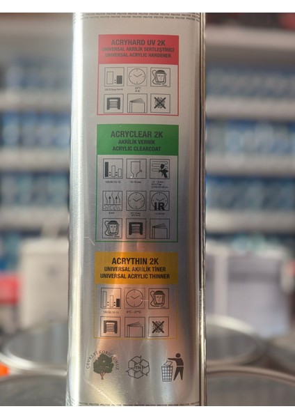 Megamıx Unıversal Akrilik Sertleştirici Acryhard 2k 5l. fiyatları