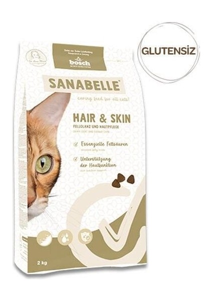 Hair Skin Sağlıklı Tüy Gelişimi Için Yetişkin Kedi Maması 8 kg