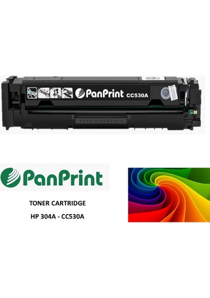 Hp 304A-CC530A Siyah Muadil Toner