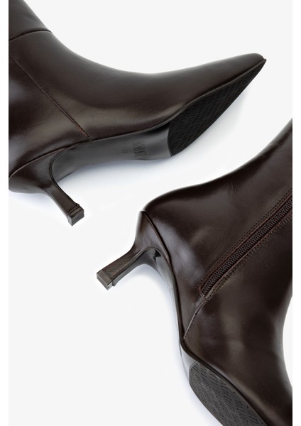 Kadın Hakiki Deri Kahverengi Klasik Çizme 33 6205 Bn Czm SK25-26 Kahve Derı indirimleri