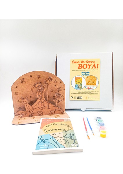 Ahşap Boyama Aktivite Seti, Kitap Hediye, Eğlenceli ve Öğretici Çocuk Seti fiyatları