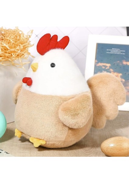 Sevimli Tasarım Tavuk Peluş Oyuncak – 35 cm