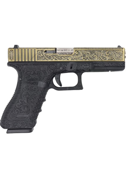 Glock 17 Ivory Gravür Işlemeli Airsoft Tabanca fiyatları