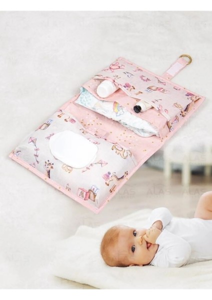 Yenidoğan Alt Değiştirme, Bebek Bakım Örtüsü/seti Organizeri, Bez Islak Mendil Düzenleyici modelleri