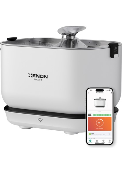 Akıllı Otomatik Bataryalı Su Sebili Ultra Sessiz Çelik Hazneli Su Pınarı ve Yedek Filtre 2'li Pet Seti modelleri