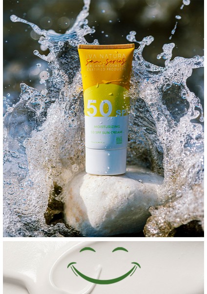 2'li 50 Spf Organik Güneş Kremi- Aydınlatıcı ve Leke Karşıtı Etki fırsatları