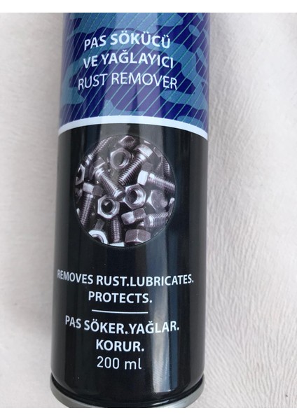 Çok Amaçlı Pas Sökücü ve Yağlayıcı Sprey 200 ml - Korozyon Önleyici, Gevşetici ve Temizleyici Bakım Spreyi modelleri
