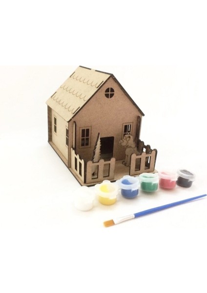 Renkli Boyama Seti Çocuklar Için Eğitici Hobi Malzemesi, 6 Fırça Dahil fiyatları