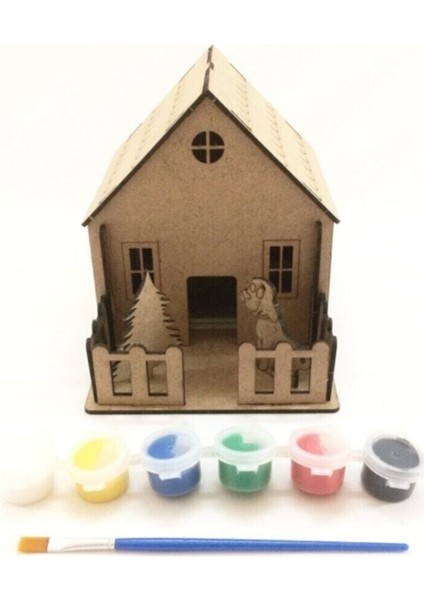 Renkli Boyama Seti Çocuklar Için Eğitici Hobi Malzemesi, 6 Fırça Dahil modelleri