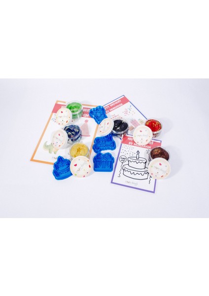 Happy Birthday Çok Renkli Oyun Hamuru Seti