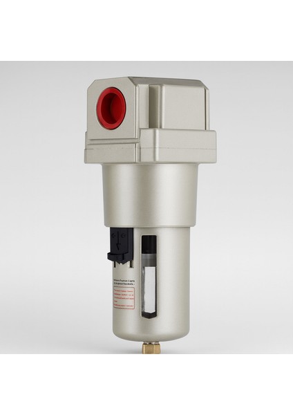 Yüksek Kapasite 1" Pnömatik Hava Filtresi Su Tutucu Nem Ayırıcı Kompresör Hat Temizleme Cihazı modelleri