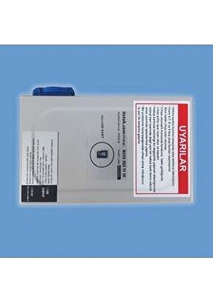 Ezanmatik Otomatik Ezan Okuyan Saat 27 cm Mavi Led Ekran ile Hafıza Kartı Desteği