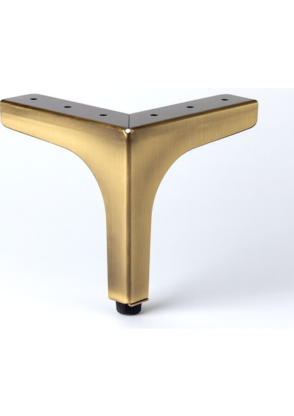 Dekor 12 cm Antik Metal Mobilya Ayağı Modern Ayak Dayanıklı Tasarım Koltuk Sehpa Masa Tv Ünitesi