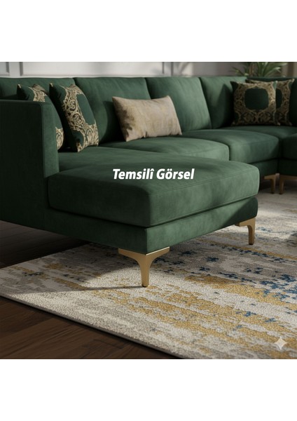 Dekor 17 cm 4 Adet Antik Metal Mobilya Ayağı Sağlam Sehpa Masa Koltuk Tv Ünitesi Modern Destek Ayak fiyatları