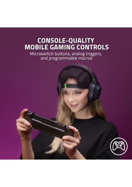 Kishi V2 For - Mobil Oyun Kumandası (Geri Çekilebilir Köprülü Evrensel Fit, Streaming Pc ve Konsol Oyunları, Ergonomik Tasarım, Nexus Uygulaması ile Güçlendirilmiştir) fiyatları