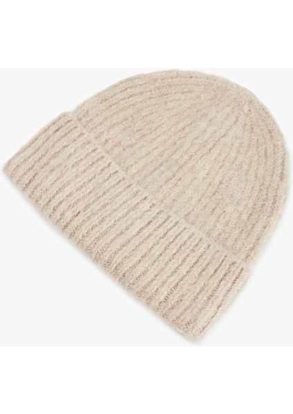 Yün Karışımlı Katlı Örgü Bere fiyatları