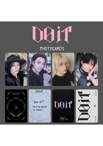 Stray Kıds Bangchan '' Do It '' Photocards Set