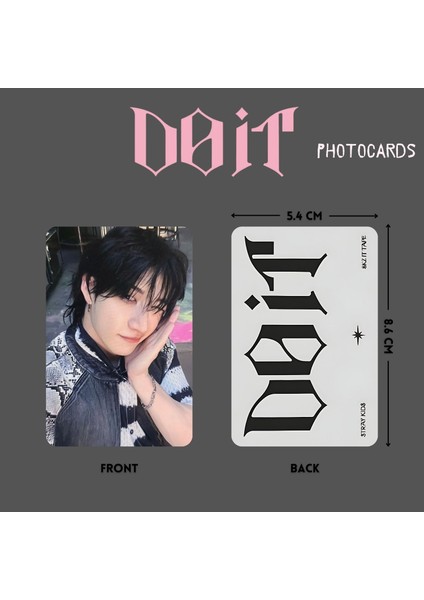 Stray Kıds Bangchan '' Do It '' Photocards Set fiyatları