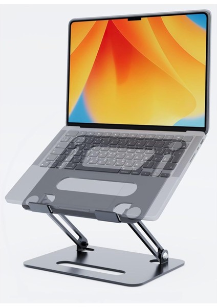 Basic2 Aluminyum Ergonomik Ayarlanabiliir Notebook Standı 1