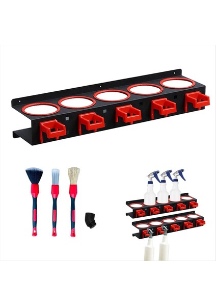 Squirt Şişesi Tutucu Duvar Montajı Fışkırtma Araba Detaylandıran Araba Detaylandırma Arabası Detaylandırma Fırça Seti (Yurt Dışından) fiyatları