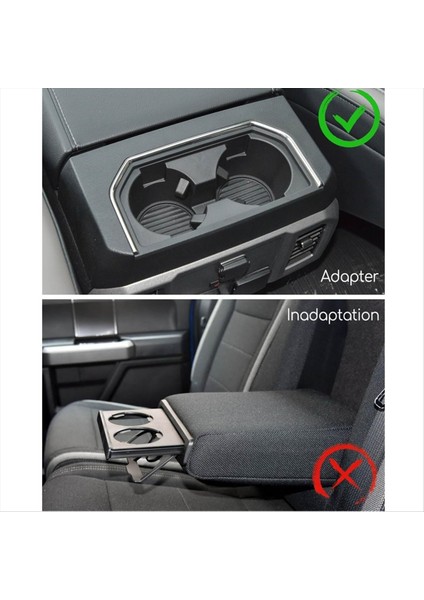 Merkez Konsol Kupası Tutucu Ekler Ford F150 Için FL3Z-1513562-AD 2015-2017 F250 F350 Süper Görev 2017-2019 (Yurt Dışından) modelleri