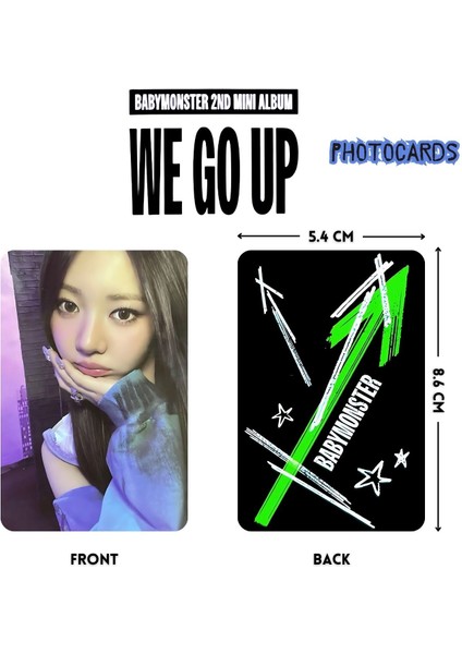 Babymonster Rora '' We Go Up '' Photocards Set fiyatları