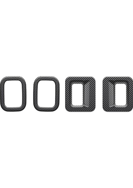 Honda Freed Hava Crosstar 2024 Pencere Asansör Anahtarı Panel Çıkartma Karbon Fiber (Yurt Dışından)