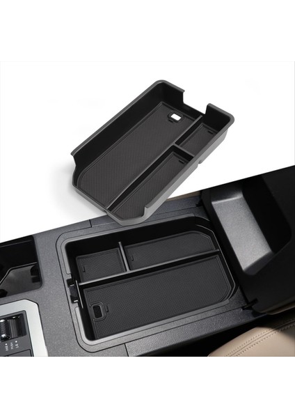 Toyota Land Cruiser Prado LC250 2024 Için Merkez Konsol Organizatörü Iç Kol Tabanı Saklama Kutusu Tepsisi Lhd Ekleme (Yurt Dışından) fiyatları
