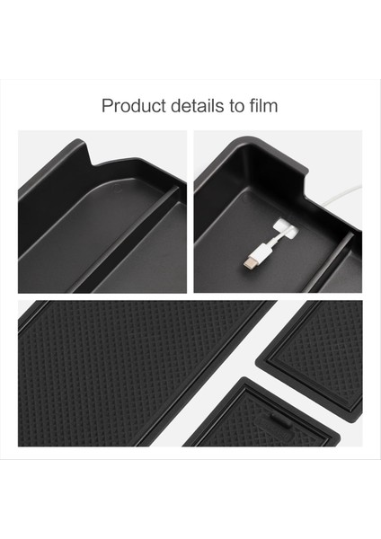 Toyota Land Cruiser Prado LC250 2024 Için Merkez Konsol Organizatörü Iç Kol Tabanı Saklama Kutusu Tepsisi Lhd Ekleme (Yurt Dışından) indirimleri