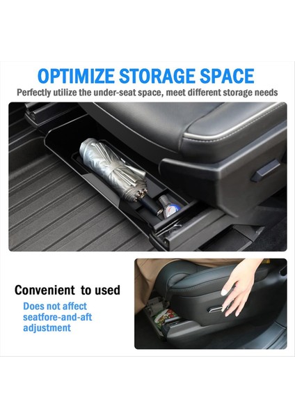 Tesla Cybertruck 2024 Için Koltuk Depolama Kutusu Altında Öne (Yurt Dışından) fiyatları