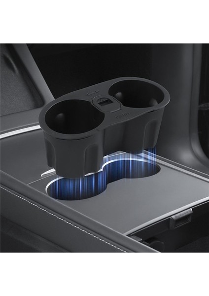 Tesla Model 3 Için Model Y 2017-2023 Su Kupası Tutucu Orta Konsol Ekleme Yuvası Kayma Limit Klips Kiti Aksesuarları (Yurt Dışından) modelleri