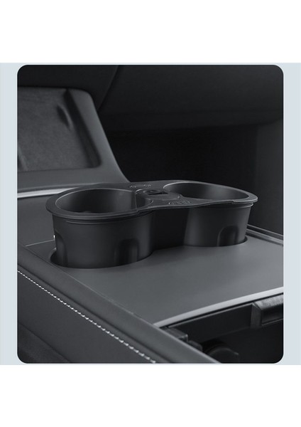 Tesla Model 3 Için Model Y 2017-2023 Su Kupası Tutucu Orta Konsol Ekleme Yuvası Kayma Limit Klips Kiti Aksesuarları (Yurt Dışından) fırsatları