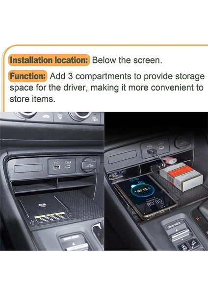 Honda Cr-V 2023 Crv Merkezi Depolama Tepsisi Organizatör Konteyner Düzenleme Iç Aksesuarları Için Araba Merkezi Konsol Kutusu (Yurt Dışından) modelleri