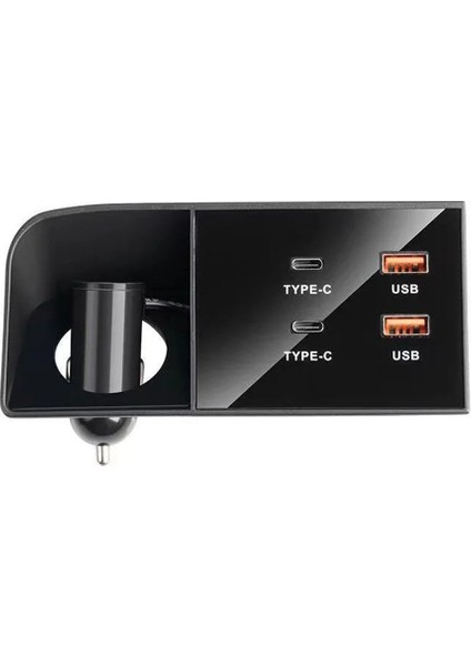 Araba Merkezi Kontrol Hızlı Şarj Genişleme Dock 20-24 Tank 300 Süper Hızlı Şarj USB Şarj Aksesuarları Lhd (Yurt Dışından)