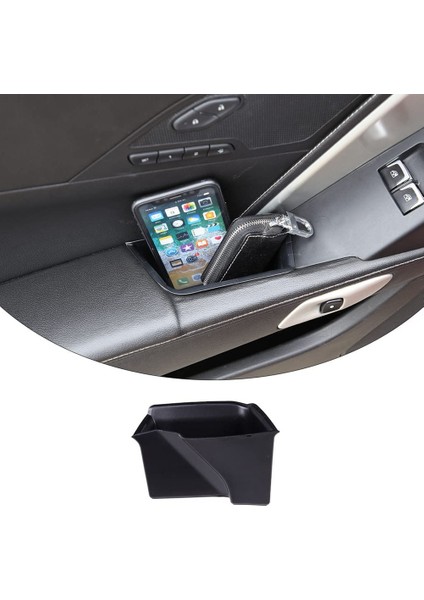 Chevrolet Corvette C7 2014 2015 2017 2018 2019 Aksesuarları Için Iç Kapı Kol Masası Depolama Kutusu Tepsi Organizatörü (Yurt Dışından) fiyatları