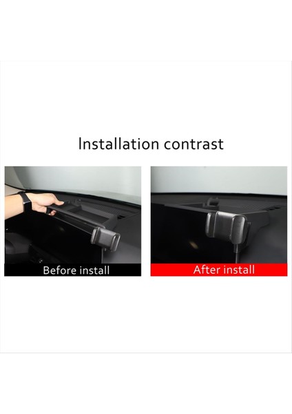 Bmw X1 U11 2023 2024 Merkezi Kontrol Gösterge Tablosu Depolama Organizatör Tepsisi Telefon Tutucu Montaj Aksesuarları (Yurt Dışından) modelleri