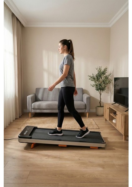 Premium Eğim Ayarlı Yürüyüş ve Koşu Bandı - 1.5 Hp, LCD Gösterge, 110 kg Kapasite