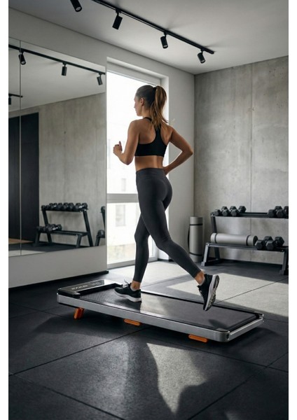 Premium Eğim Ayarlı Yürüyüş ve Koşu Bandı - 1.5 Hp, LCD Gösterge, 110 kg Kapasite